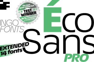 Éco Sans Pro Extended: A Bold Font for Branding